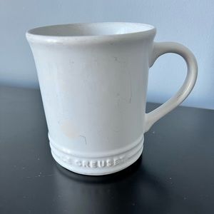 Le Creuset Stoneware Mug, 14 oz, white